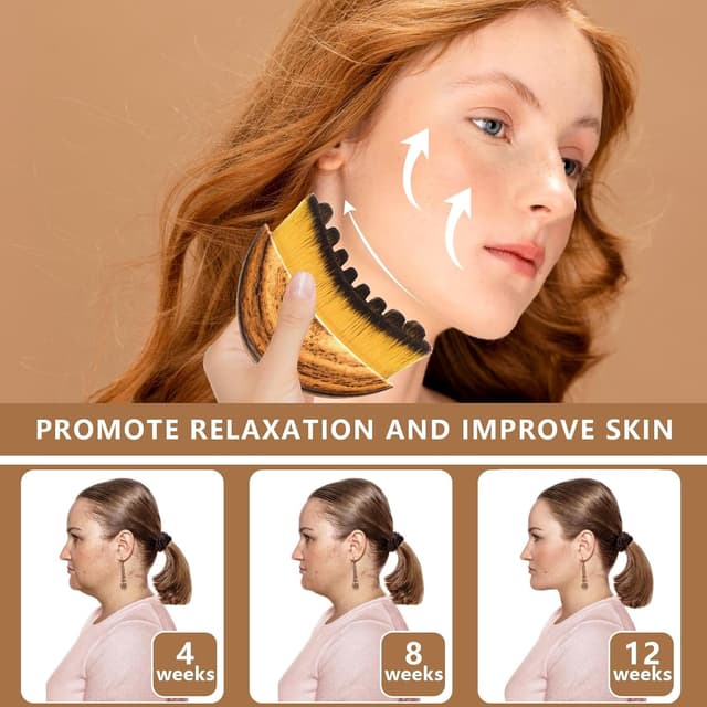 Thumbnail 5 de 2 Stück Gesichtsbürste Set Lymphkontur