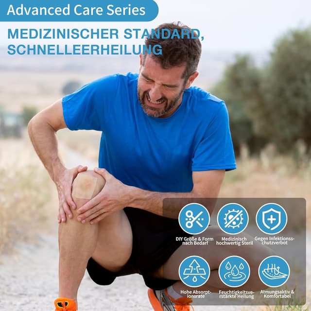 Detalle 1 de Hydrocolloid Blasenpflaster Rolle 5 cm