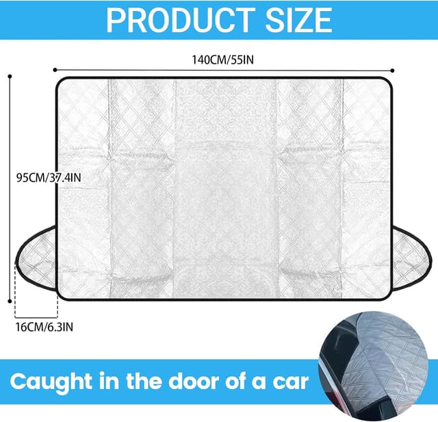 Thumbnail 1 de Griwuut Car Windscreen Cover 145 x 95 cm