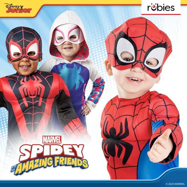 Thumbnail 5 de Rubies Spider-Man Deluxe Toddler Costume
