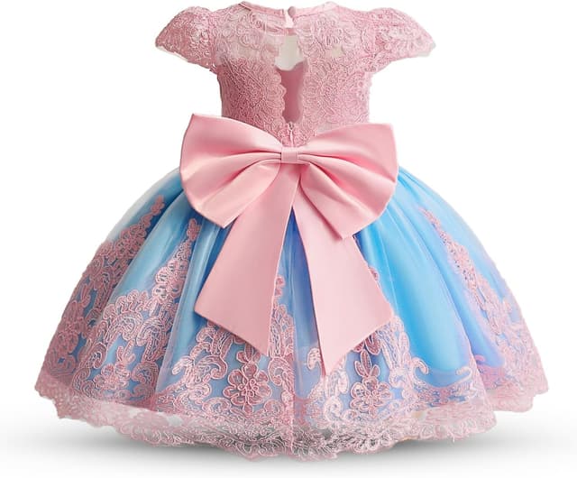 Thumbnail 6 de NNJXD Baby Girl Princess Lace Tutu Gown