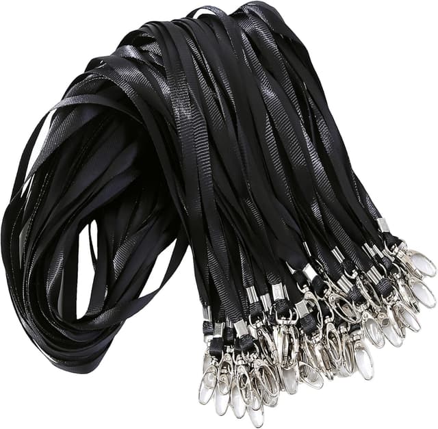 Detalle de ROSSHINE lanyards 100 pack, 46 cm nylon