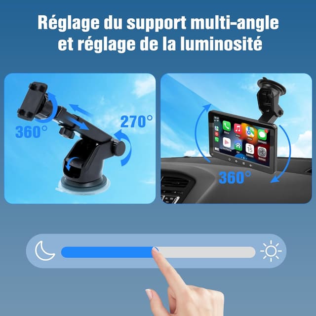 Detalle de Alltolink Autolink 7 inch wireless CarPlay