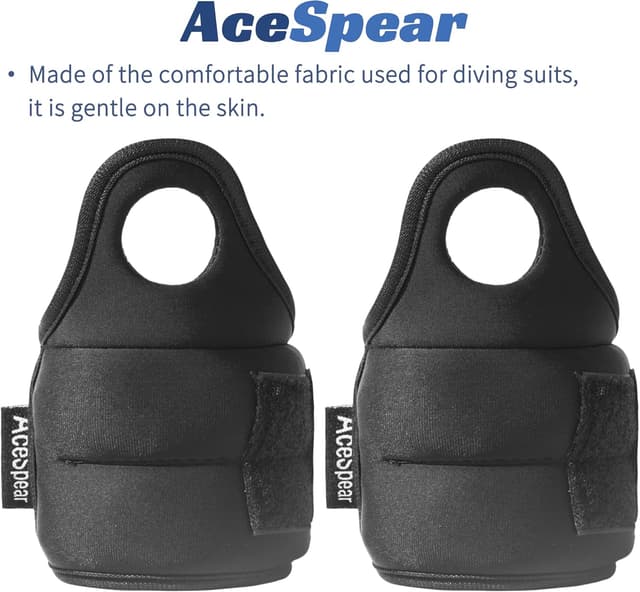 Thumbnail 3 de AceSpear Wrist Weights 1 lb pair