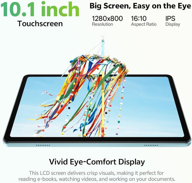 Detalle de SHARECLOUD Tablet 10.1 inch 24GB RAM