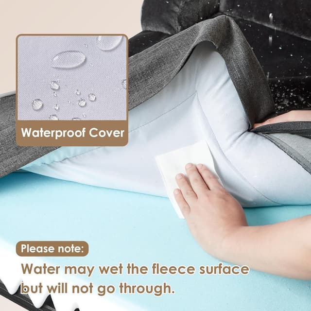 Thumbnail 3 de EHEYCIGA Cama Perro Grande 104x68x16cm