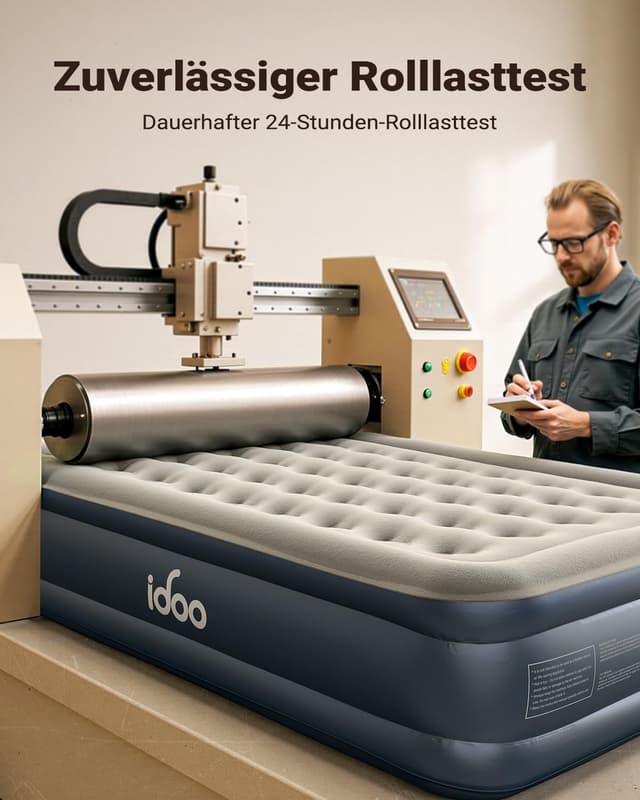 Thumbnail 6 de iDOO Luftmatratze Selbstaufblasend 2 Personen