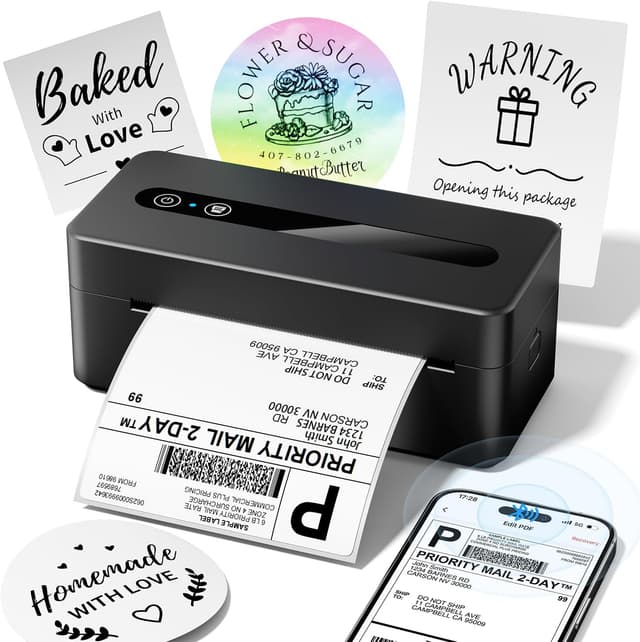 Detalle de TATTMUSE 4x6 Thermal Label Printer 72ppm