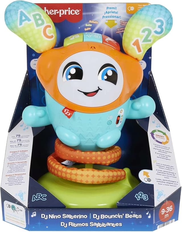 Thumbnail 6 de Fisher-Price Boti Robotito Saltarín 🤖, Toy Educativo Multilingüe