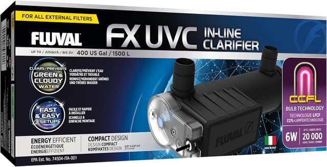 Thumbnail 1 de Clarificador UVC para Filtros Fluvial FX 6W 🌊
