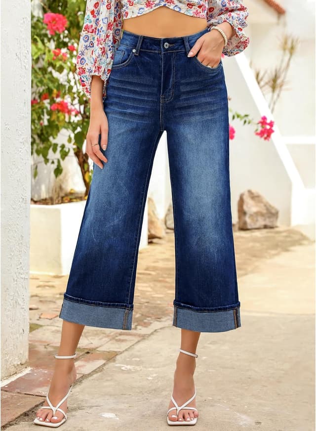 Detalle 2 de GRAPENT Wide Leg Jeans 5-pocket 1 size