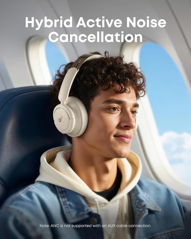 Detalle de Soundcore Q30 noise cancelling headphones