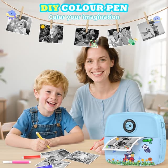 Thumbnail 5 de CNAPXAIA Sofortbildkamera Kinder 2,4