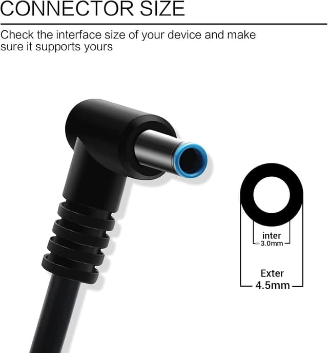 Detalle de 200W 19.5V 10.3A laptop charger