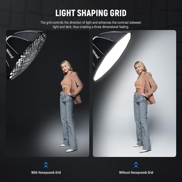 Thumbnail 4 de NEEWER 85 cm Parabolic Softbox