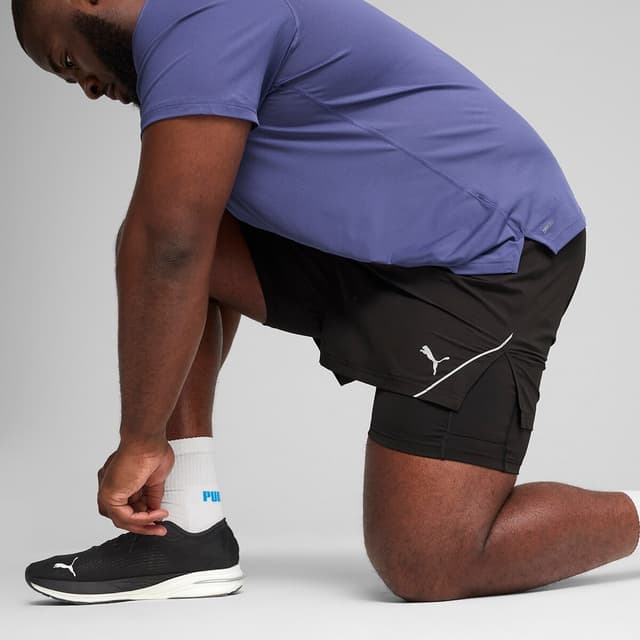 Thumbnail 2 de Puma M RUN ULTRAWEAVE 2IN1 5' SHORT pantalón corto hombre 5"