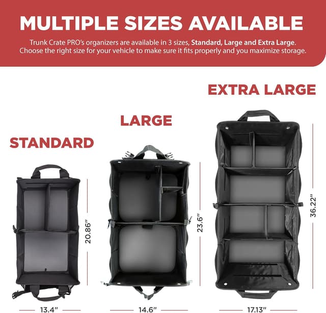 Thumbnail 6 de TRUNKCRATEPRO XL Premium Trunk Organizer