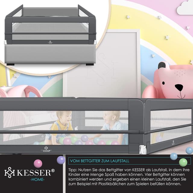 Thumbnail 5 de KESSER Bettgitter 150 cm 42 cm Höhe