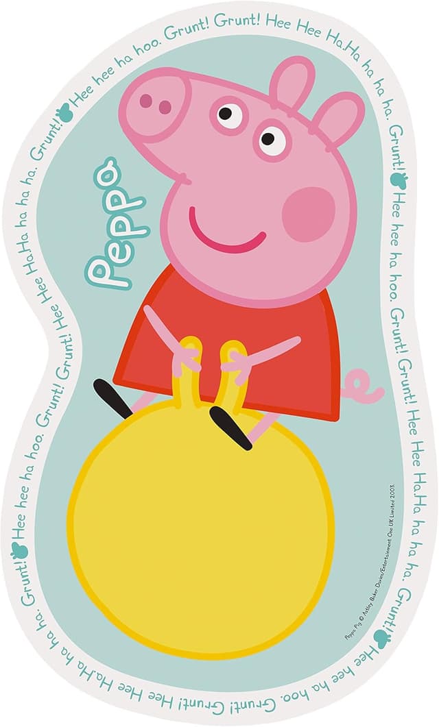 Detalle de Ravensburger Peppa Pig 4 Large Shaped Jigsaw Puzzles (10, 12, 14, 16 Pieces) for Kids 3+