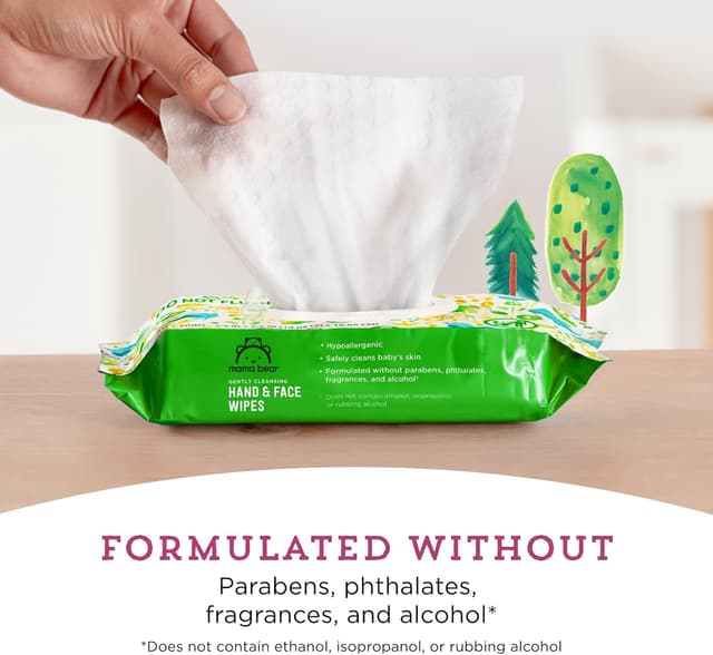 Thumbnail 4 de Mama Bear Hand & Face Wipes, 180 Count