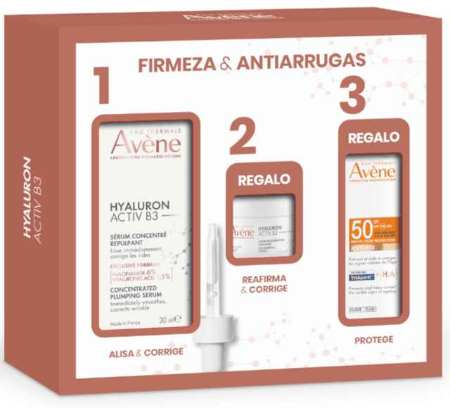 Detalle de Avène Hyaluron Activ B3 Sérum 30 ml + Minitalla + SPF50+ 😊