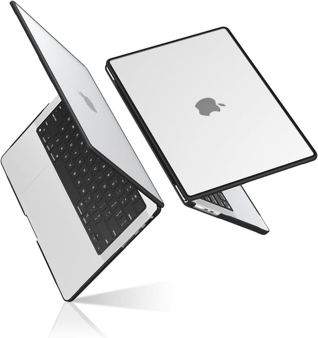 Detalle 2 de BlueSwan MacBook Pro 16-inch Case (M1–M5 A-series) TPU Frame + Ultra-thin Matte Clear Cover