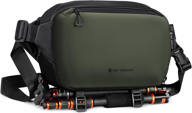 Detalle de K&F CONCEPT 2-in-1 Sling Bag 1 for DSLR camera