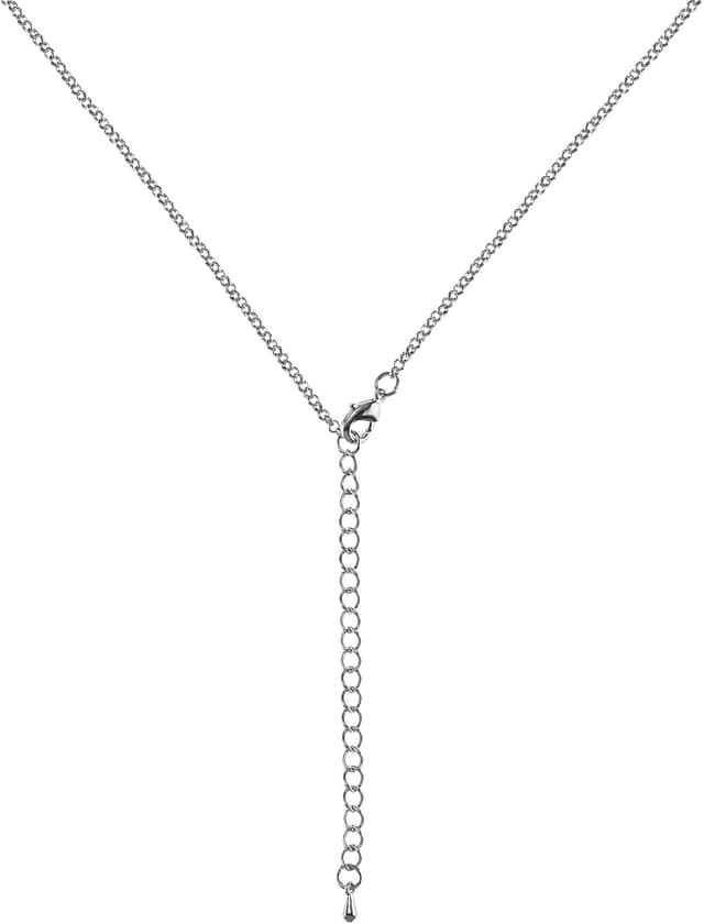 Detalle 2 de Collier long mandala namana avec pendentif disque géométrique sur chaîne ajustable