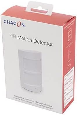 Detalle de Détecteur de mouvement infrarouge pour alarmes Chacon (blanc) — portée 8 m, 110°
