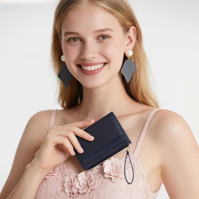 Thumbnail 5 de RRANCharltu Geldbörse Damen PU-Leder 9,5 x 14 x 3 cm