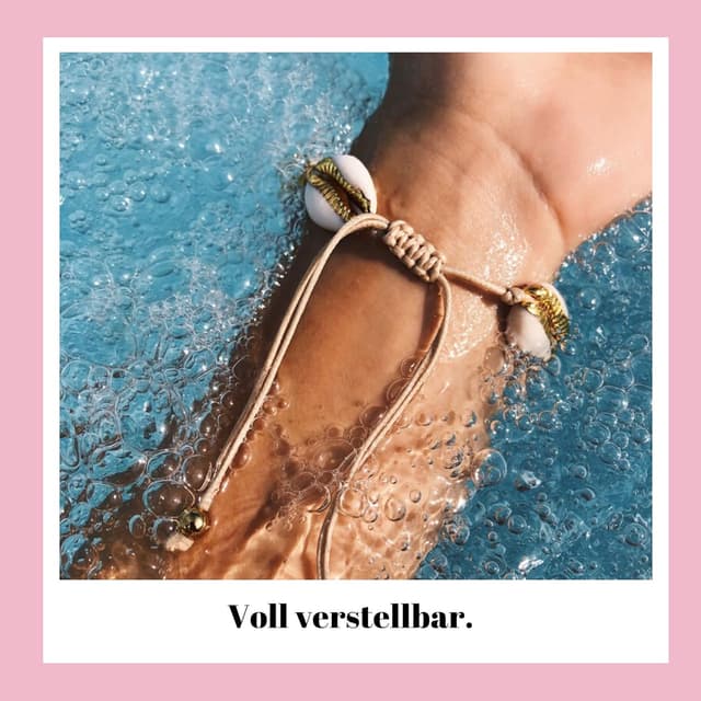 Thumbnail 6 de GD GOOD.designs bracciale conchiglia regolabile da uomo, doratura 18K