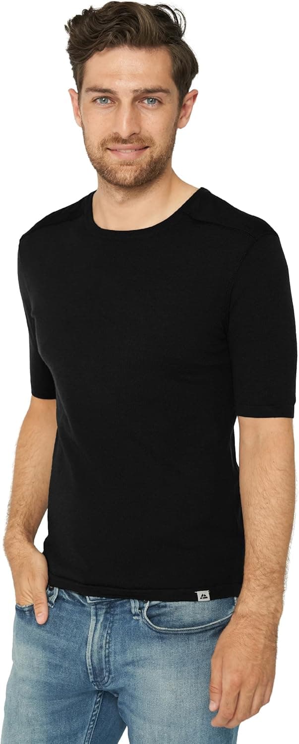 Detalle 2 de DANISH ENDURANCE T-shirt couche de base en laine mérinos (manches courtes) pour homme