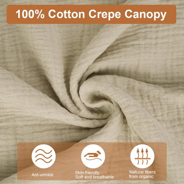 Detalle de Vicloon Hausbett Himmel 135 x 360 cm