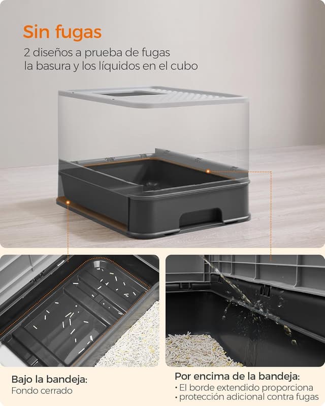 Thumbnail 3 de Feandrea PPT001B01 arenero grande 50x40 cm