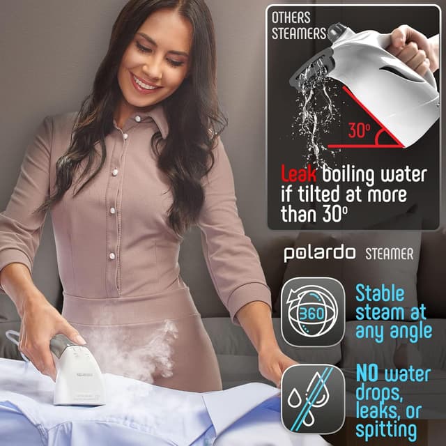 Thumbnail 4 de Portable Travel Steamer with Metal Head ⚙