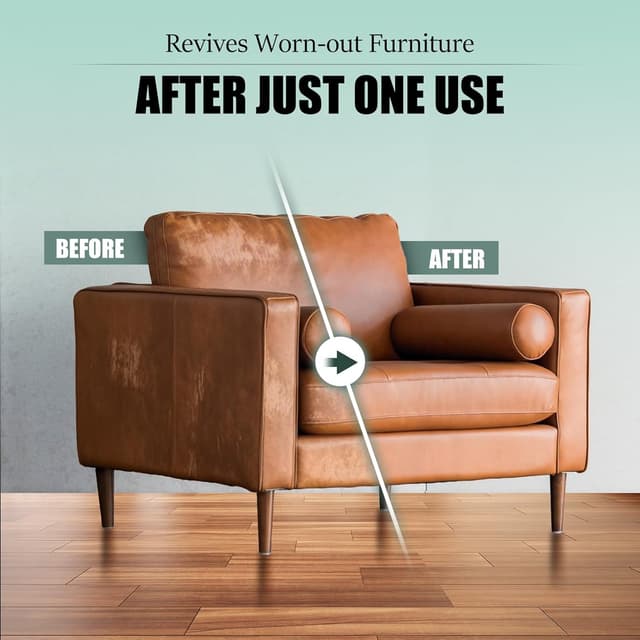 Detalle de LUXGROVE Leather & Furniture Repair Salve, Cleaner, Conditioner & Polisher (4 oz) for Car Seats, Couches, Shoes & More