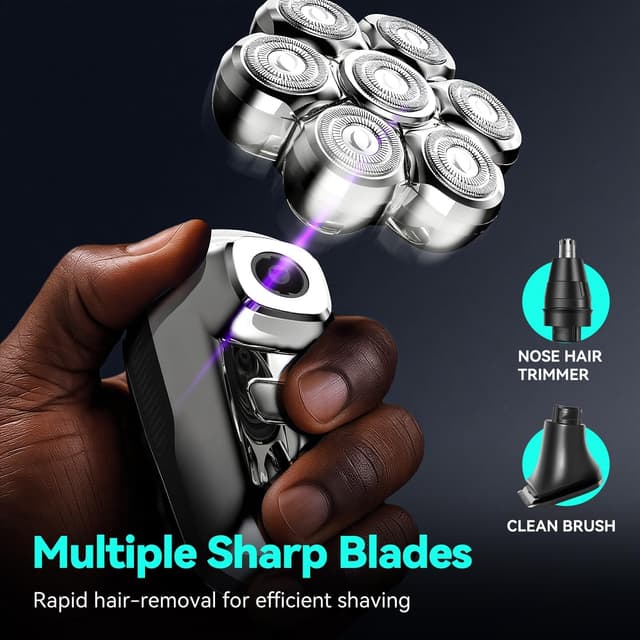 Detalle 2 de 2025 7D Flexible Head Shaver 90min