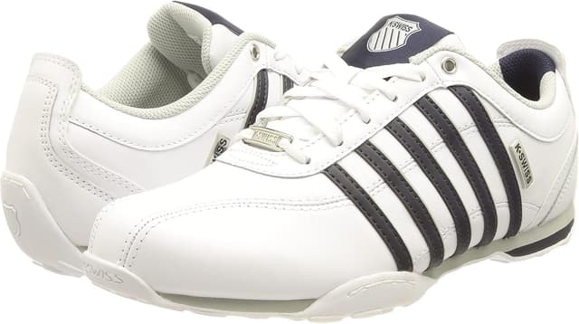 Thumbnail 6 de K-Swiss Arvee 1.5 pour homme en cuir et semelle en gomme (WHT/NVY/GRYVLT/Split), pointure 43