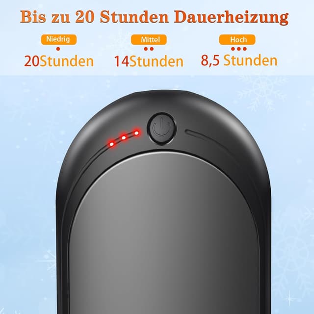 Thumbnail 3 de Calentador de Manos Recargable 2 Piezas 2 en 1 6000mAh