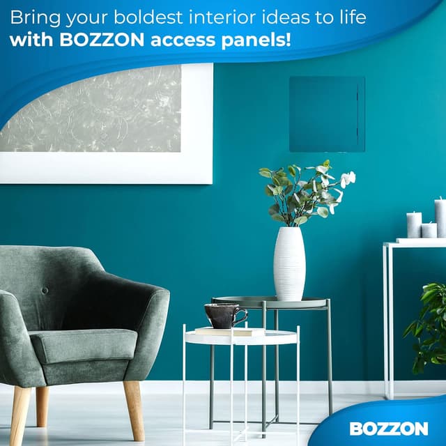 Detalle de Plastic access panel 200 x 200 mm