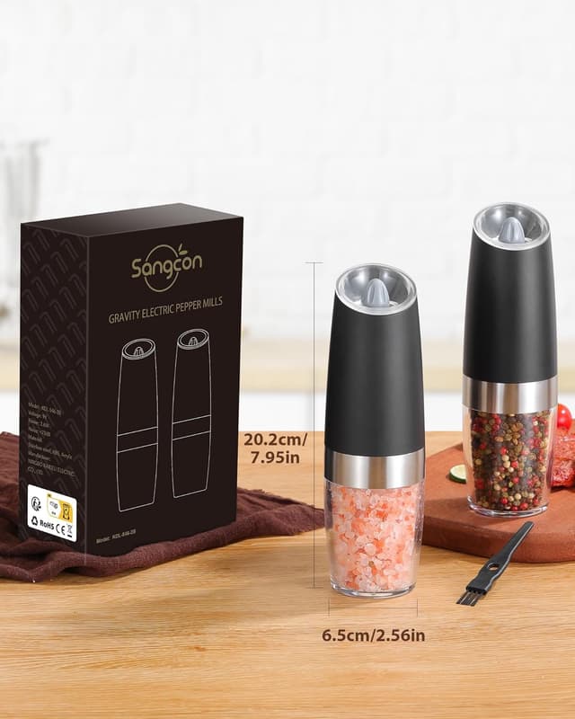 Thumbnail 5 de Sangcon Gravity Electric Salt and Pepper Grinder 184G