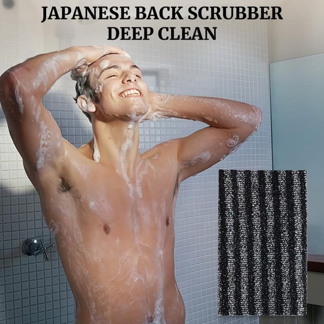 Detalle de flintronic Serviette exfoliante 100 cm pour le dos