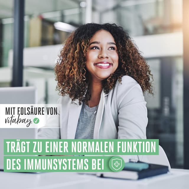 Thumbnail 2 de Vitabay Folsäure 1000 mcg Tabletten 💊