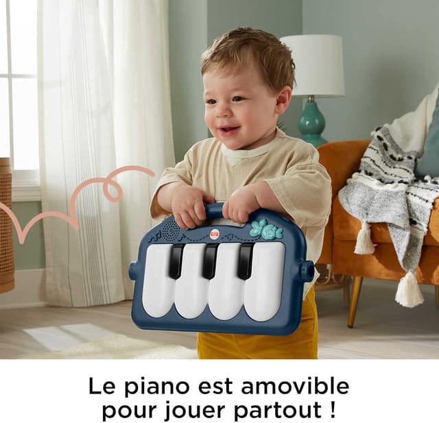 Thumbnail 4 de Fisher-Price Tapis d’éveil Piano 15 min
