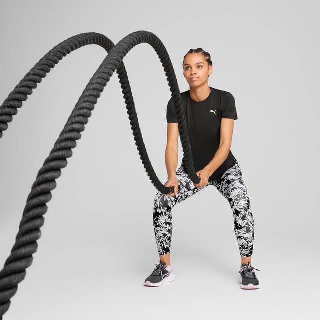 Detalle de T-shirt PUMA W Tad Essential Crew Tee (lot de 1) : le basique sportif confortable