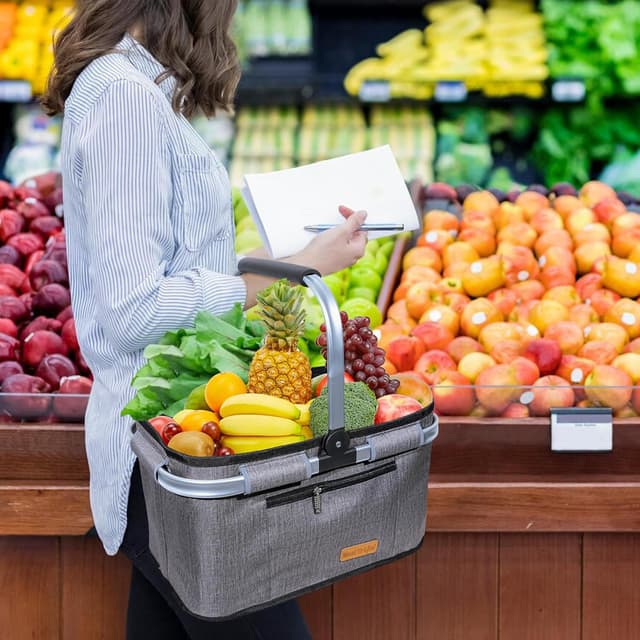 Thumbnail 4 de ABIUBIU 35L Einkaufskorb Großer