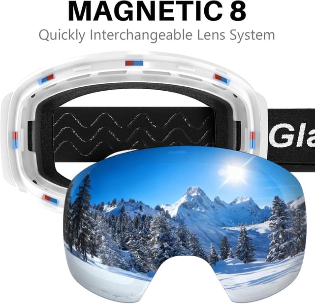 Thumbnail 1 de GlaRid PRO Frameless Ski Goggles