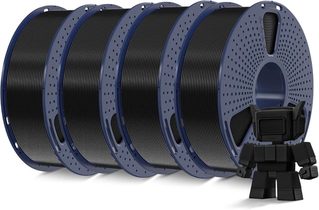 Imagen de SUNLU Rapid HS-PLA 1,75 mm 4 kg Filament schwarz 🖨 en OfertitasTOP