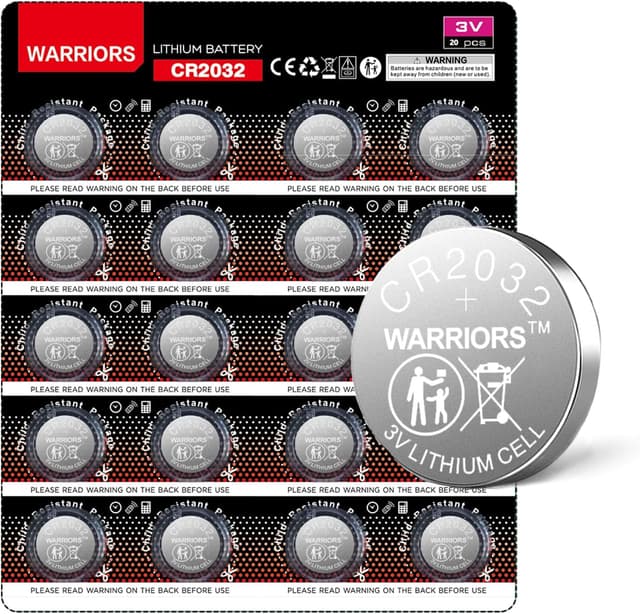 Detalle de CR2032 Knopfzellen 3 V 240 mAh für Geräte