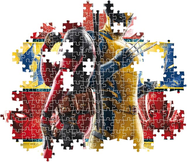 Detalle de Clementoni Special Series Puzzle 1000 pezzi Deadpool e Wolverine (37050) con poster incluso, scatola compatta 50x70 cm